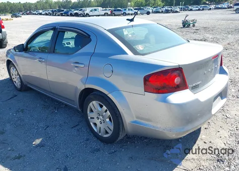 2013 Dodge Avenger Se V6 from USA, damaged, VIN 1C3CDZAG5DN771603